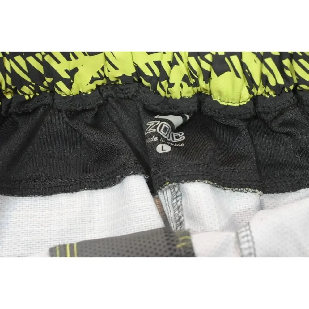 ZOIC Cycling Cargo Shorts Mountain Biking Plaid Baggy Mens Size Large‎